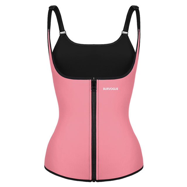 Burvogue Corset de taille gainant sous la poitrine Body en latex