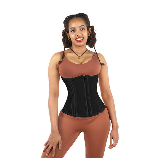 Taillentrainer aus Latex für Damen 