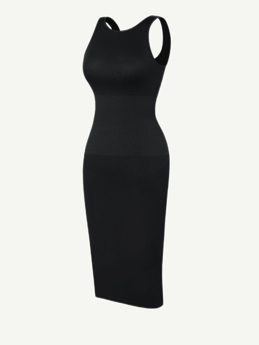 Seamless Eco-friendly Large U-back Built-in Shaper Dress