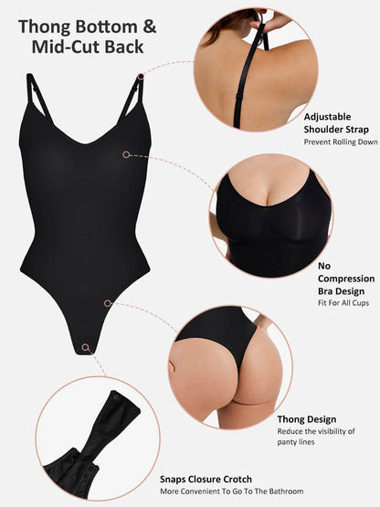 All Day Every Day Tummy Control Slimming Bodysuit