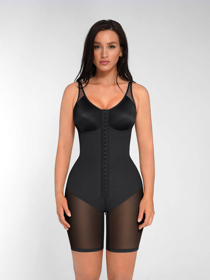 3-Row Adjustable Support Shapewear for Bust and Waist Sculpting