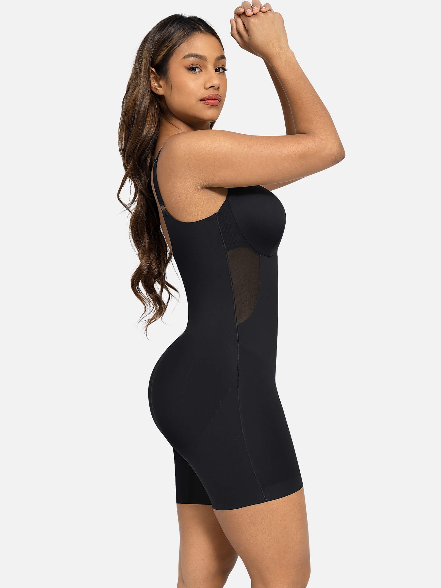 Shapewear gainant sans couture pour le contrôle des cuisses et le lifting des seins