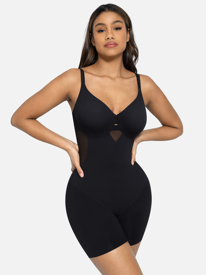 Shapewear gainant sans couture pour le contrôle des cuisses et le lifting des seins