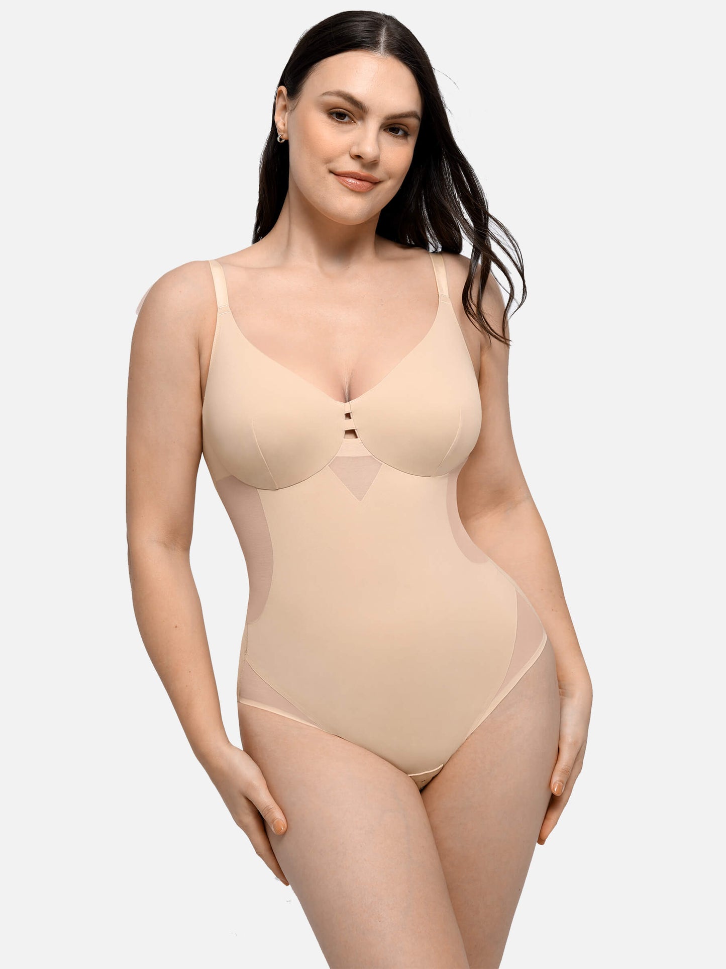 Feelingirl Nahtlose Shapewear zur Taillenkontrolle und Bruststraffung