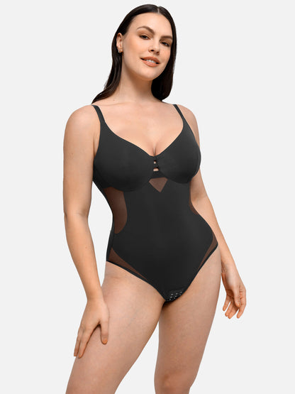 Feelingirl Nahtlose Shapewear zur Taillenkontrolle und Bruststraffung