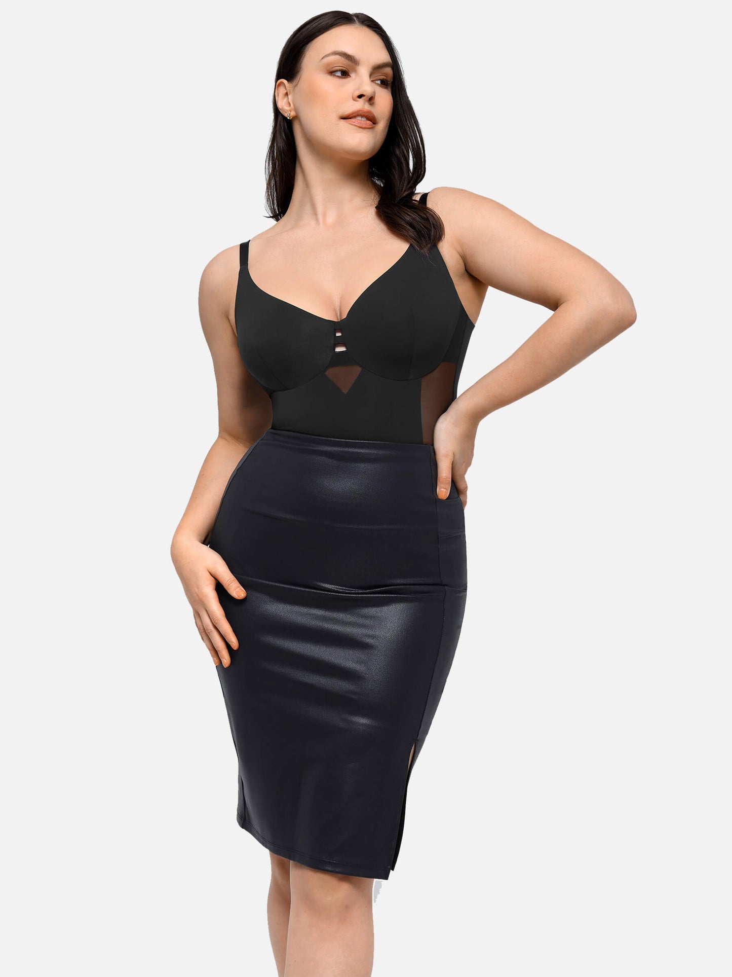 Feelingirl Nahtlose Shapewear zur Taillenkontrolle und Bruststraffung