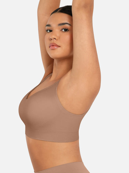 Soutien-gorge sans armatures à bonnets souples intégrés Feelingirl