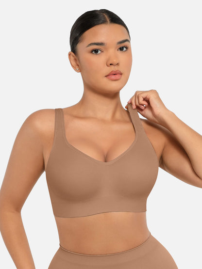 Soutien-gorge sans armatures à bonnets souples intégrés Feelingirl