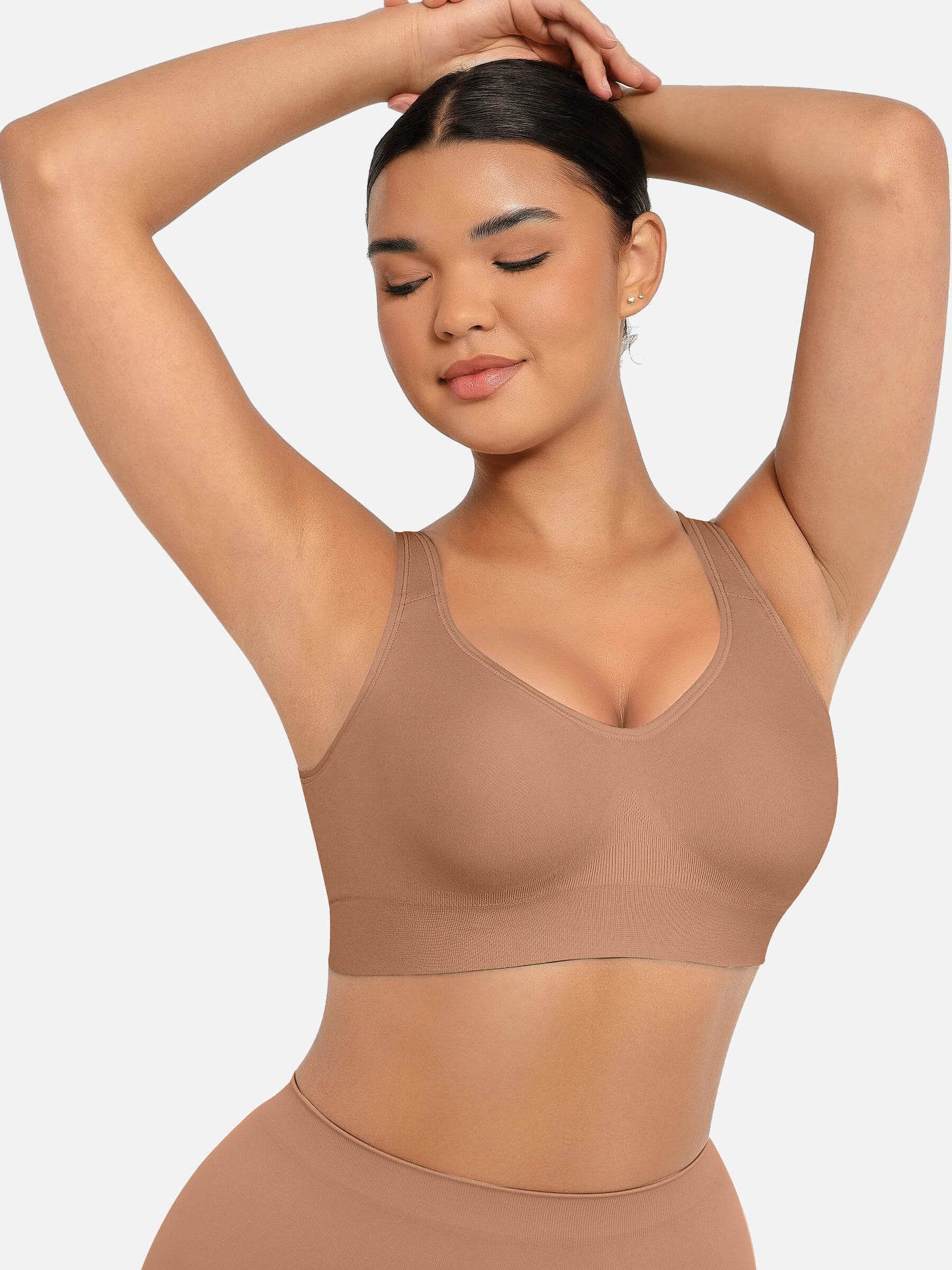 Soutien-gorge sans armatures à bonnets souples intégrés Feelingirl
