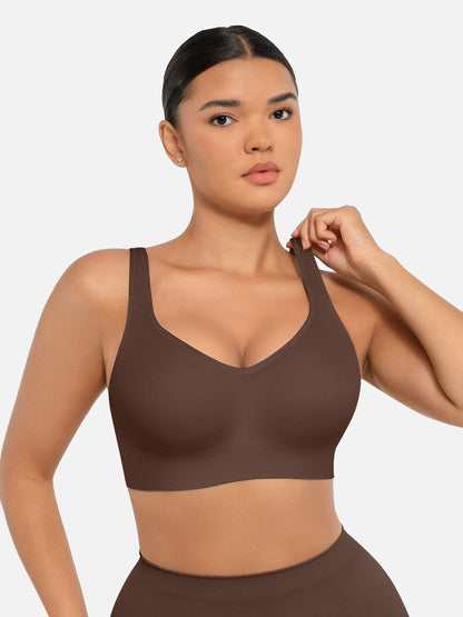 Soutien-gorge sans armatures à bonnets souples intégrés Feelingirl