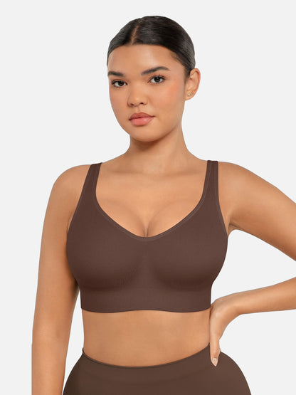 Soutien-gorge sans armatures à bonnets souples intégrés Feelingirl