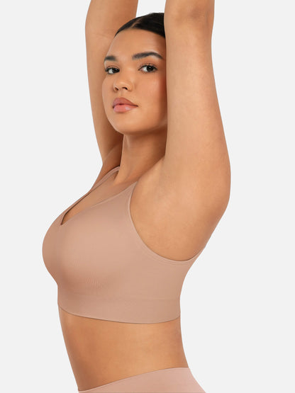 Soutien-gorge sans armatures à bonnets souples intégrés Feelingirl