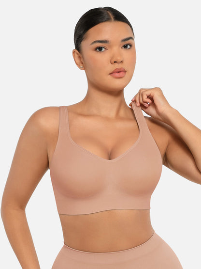 Soutien-gorge sans armatures à bonnets souples intégrés Feelingirl