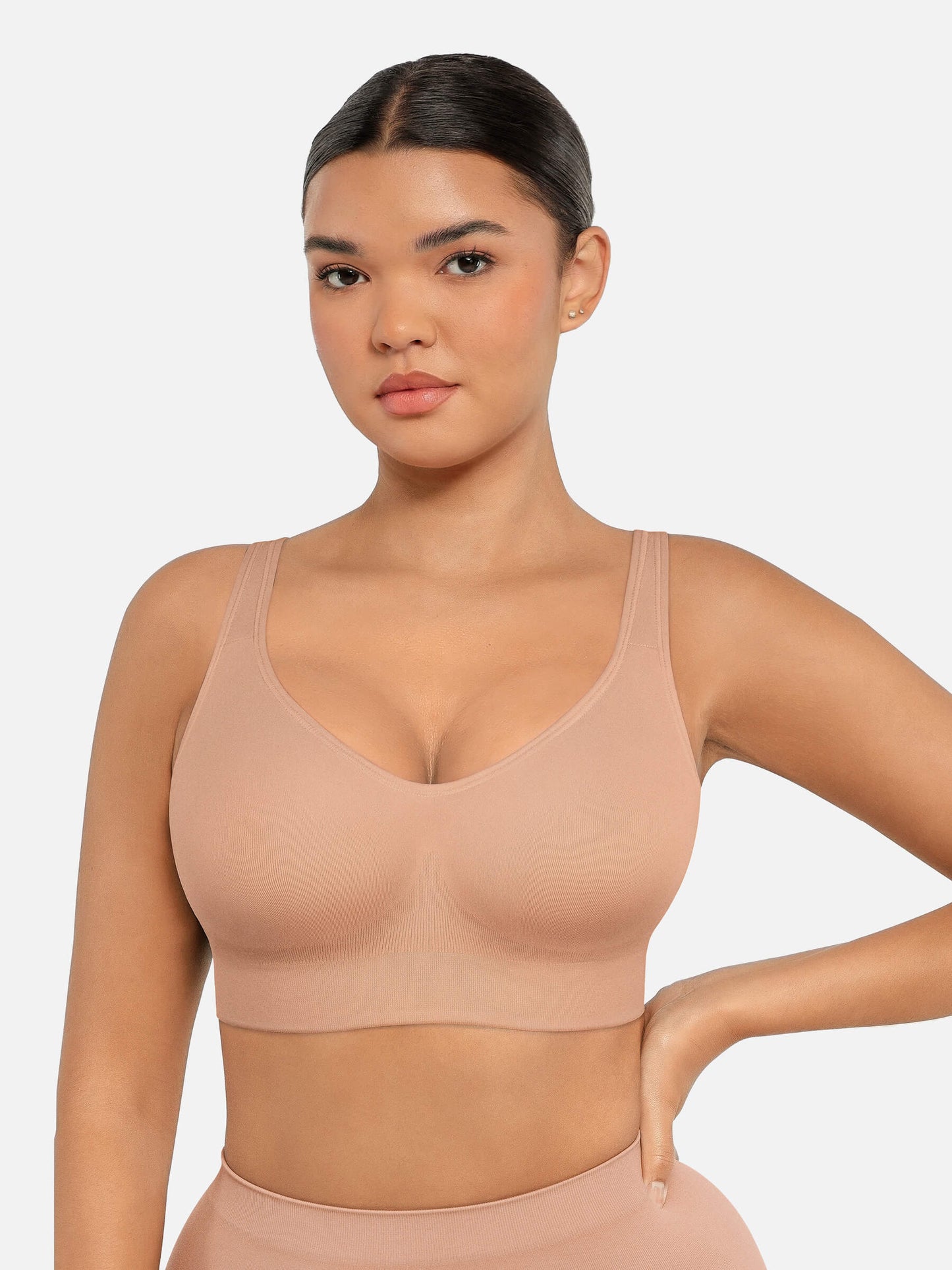 Soutien-gorge sans armatures à bonnets souples intégrés Feelingirl