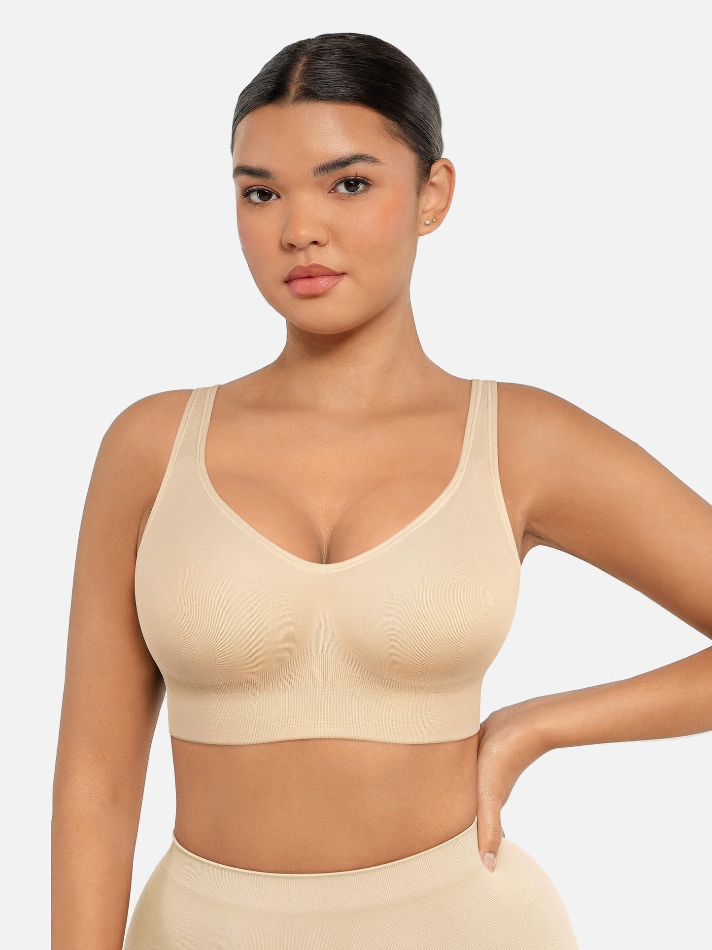 Soutien-gorge sans armatures à bonnets souples intégrés Feelingirl