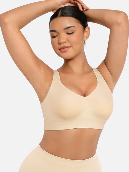 Soutien-gorge sans armatures à bonnets souples intégrés Feelingirl