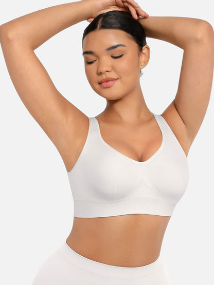 Soutien-gorge sans armatures à bonnets souples intégrés Feelingirl