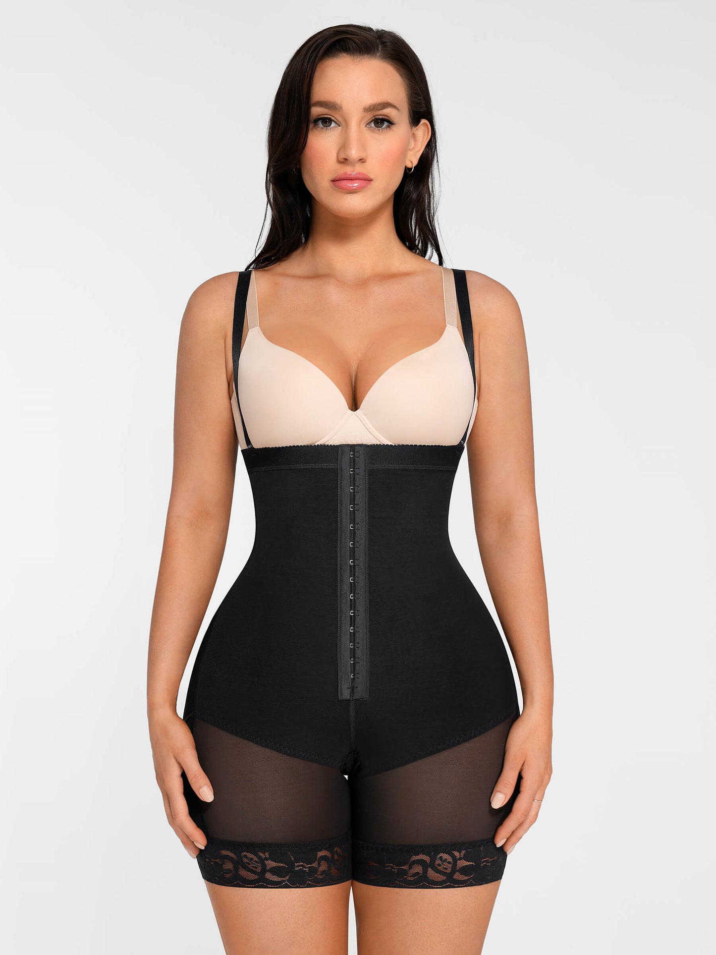 Body gainant Feelingirl en tissu respirant et ajustable avec effet gainant