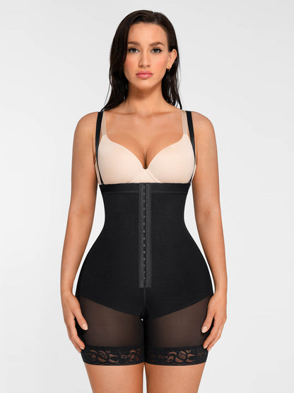 Body gainant Feelingirl en tissu respirant et ajustable avec effet gainant