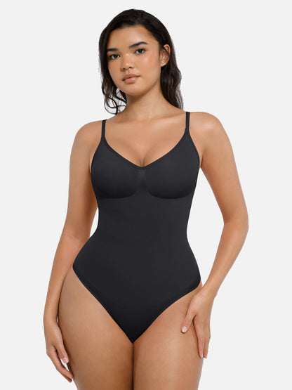 Tummy Control Seamless Thong Bodysuit