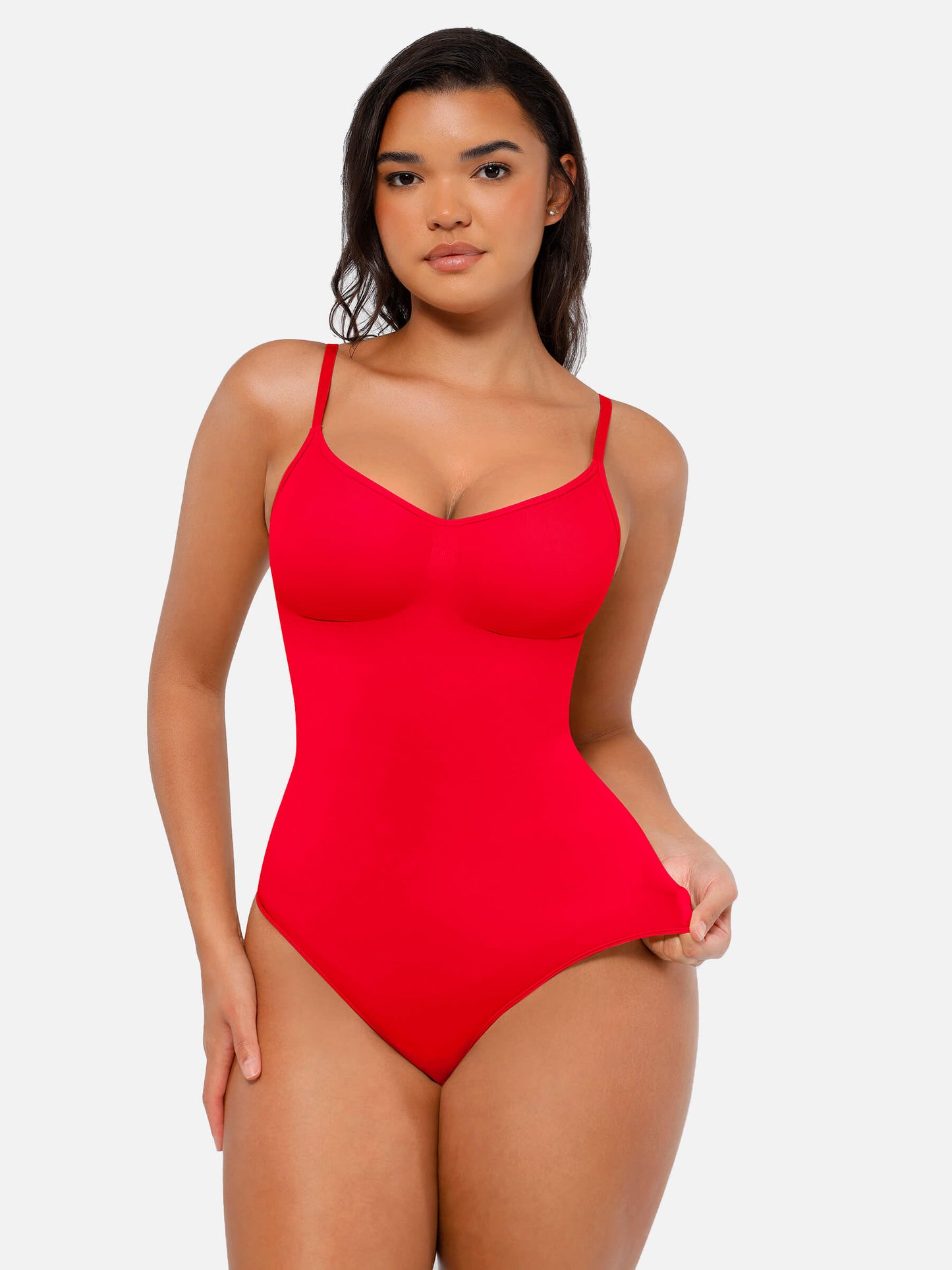 Tummy Control Seamless Thong Bodysuit