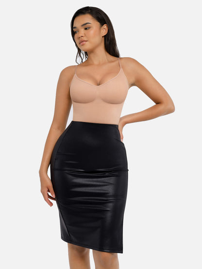 Tummy Control Seamless Thong Bodysuit