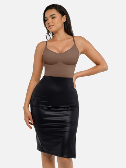 Tummy Control Seamless Thong Bodysuit