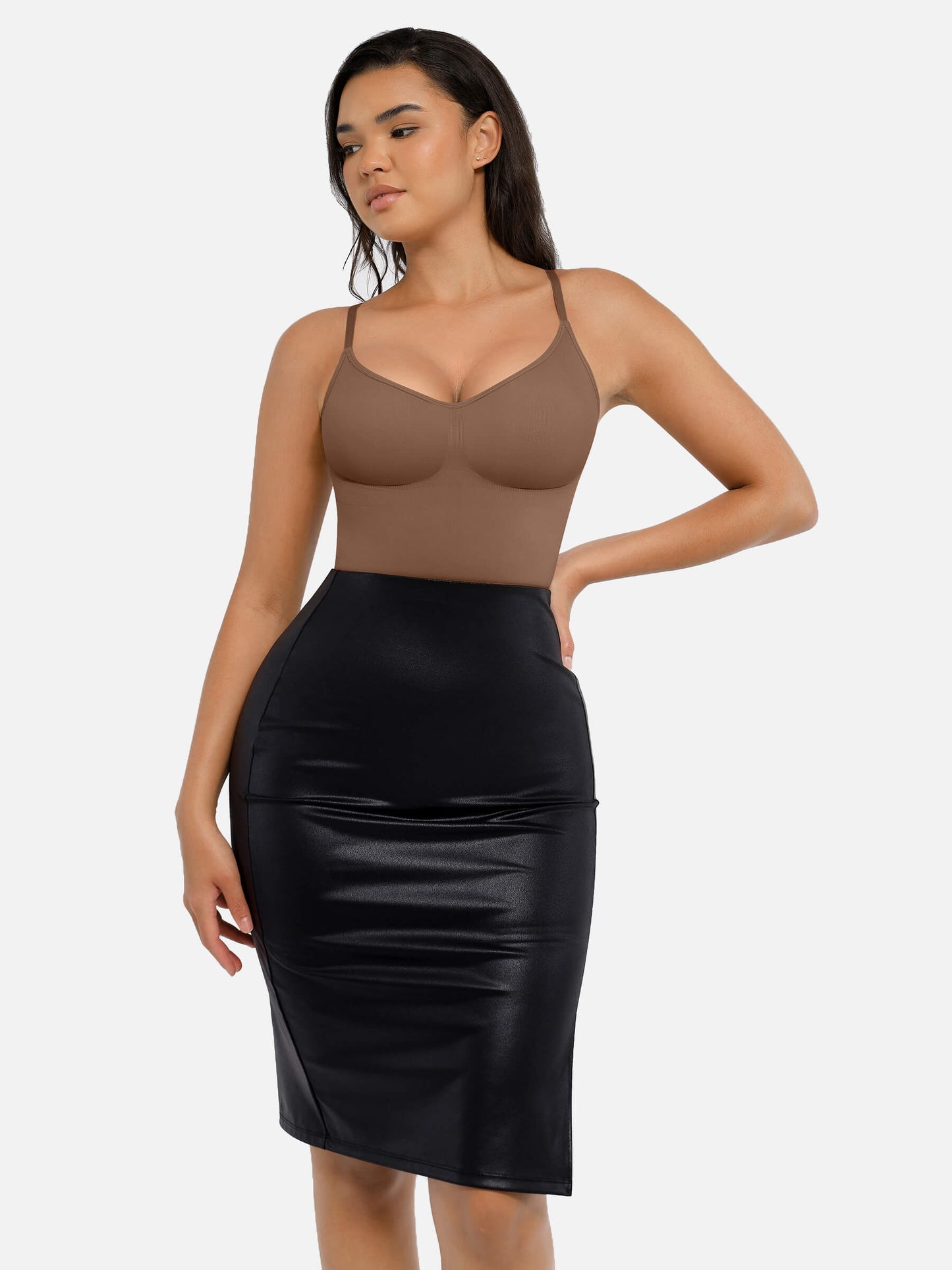 Tummy Control Seamless Thong Bodysuit