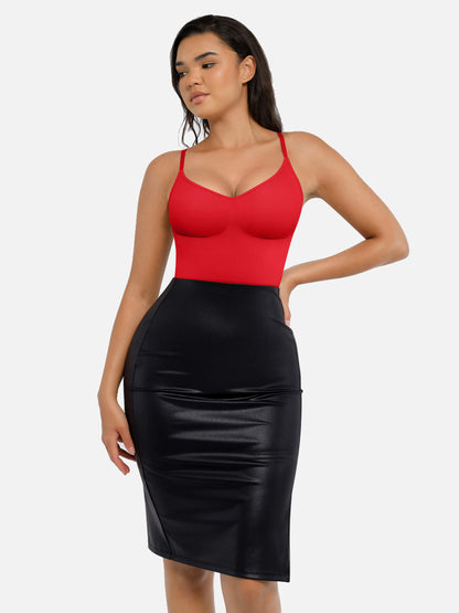 Tummy Control Seamless Thong Bodysuit