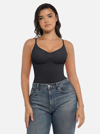 Tummy Control Seamless Thong Bodysuit