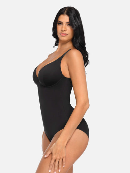 Body string gainant à col en V