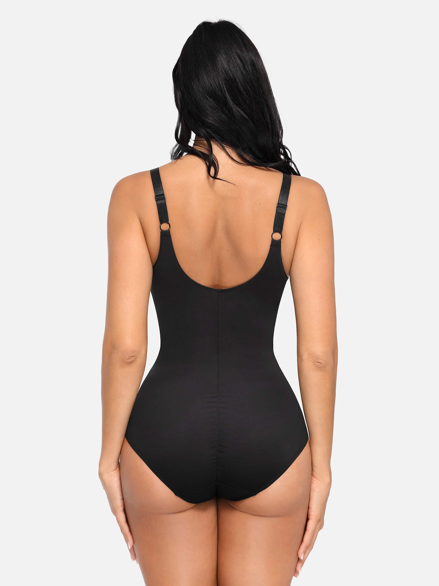V Neck Tummy Control Bodysuit