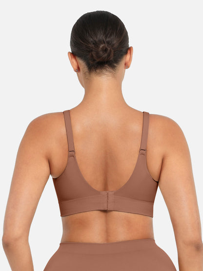 Wireless Push-Up Seamless Comfort Full Coverage Bra