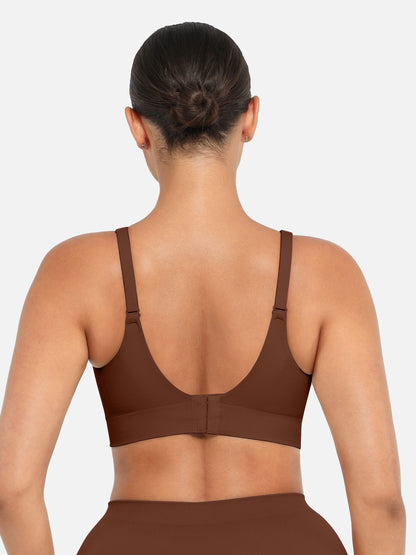 Wireless Push-Up Seamless Comfort Full Coverage Bra