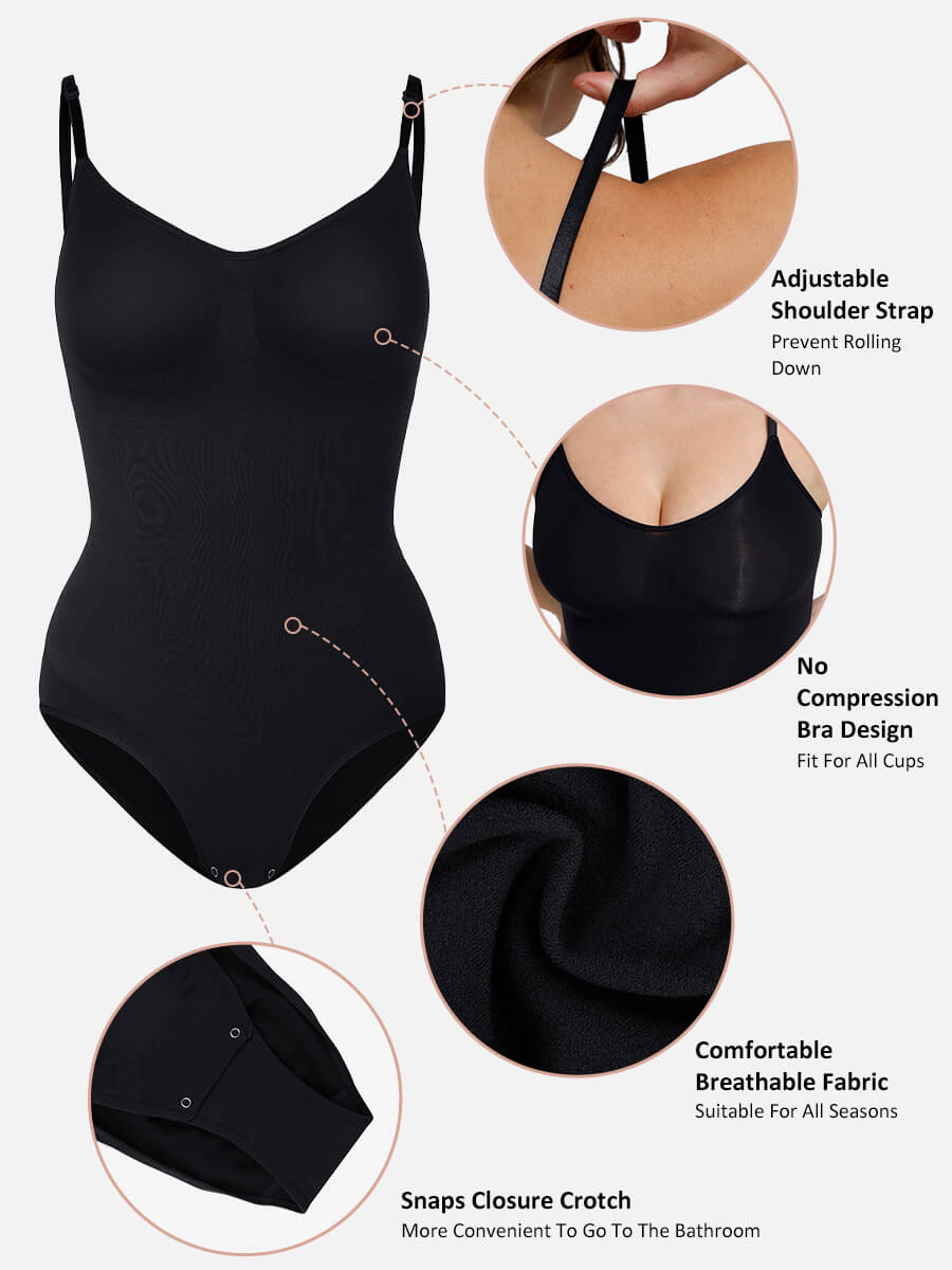 Everyday Wear Seamless Thong Bodysuit