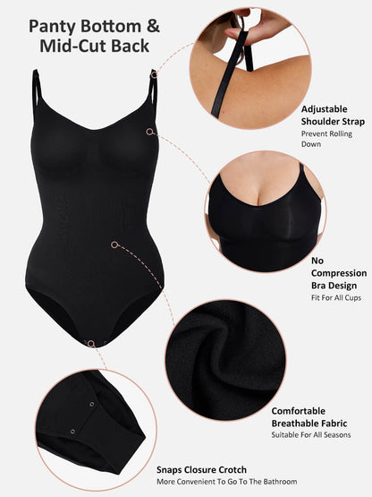 All Day Every Day Tummy Control Slimming Bodysuit