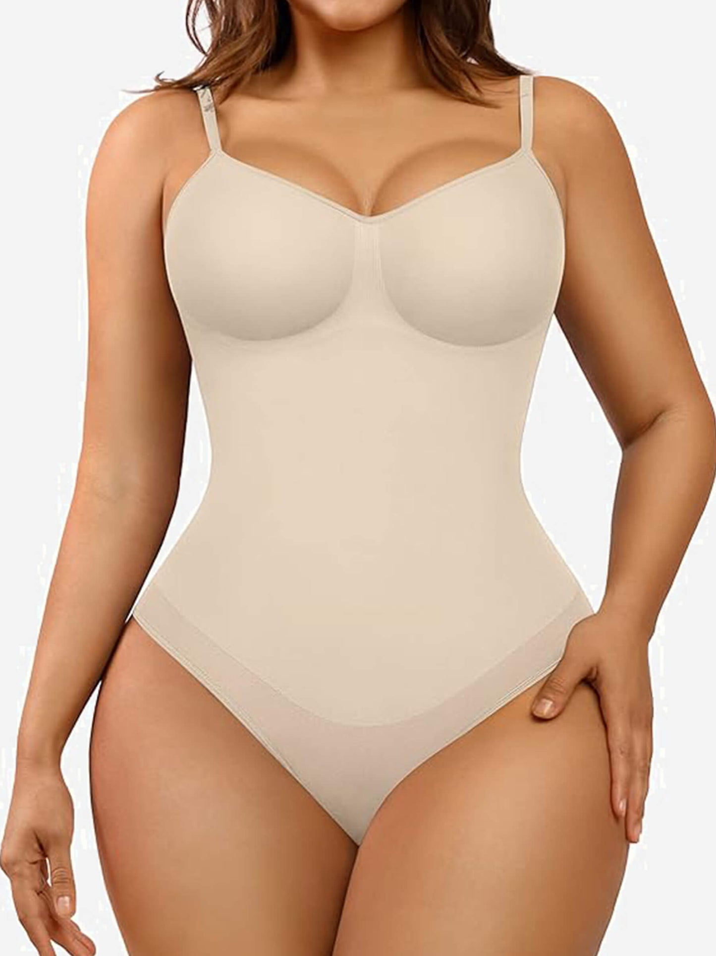 Everyday Wear Seamless Thong Bodysuit