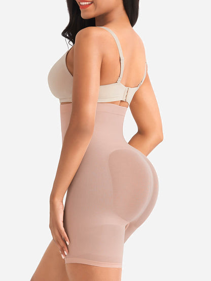 Seamless Open-Bust Women Tummy Control Bodysuit