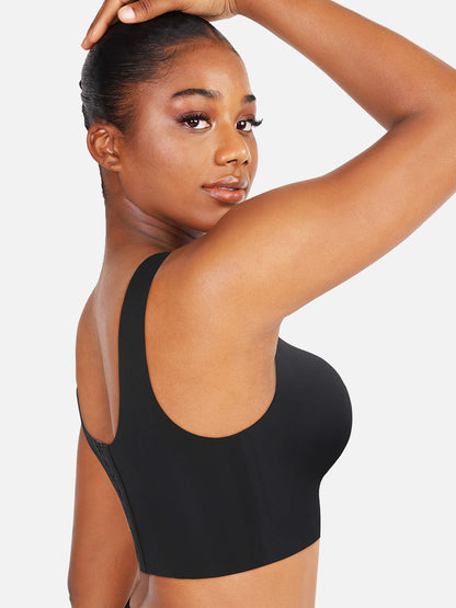 V-Neck Wireless Comfort Bra