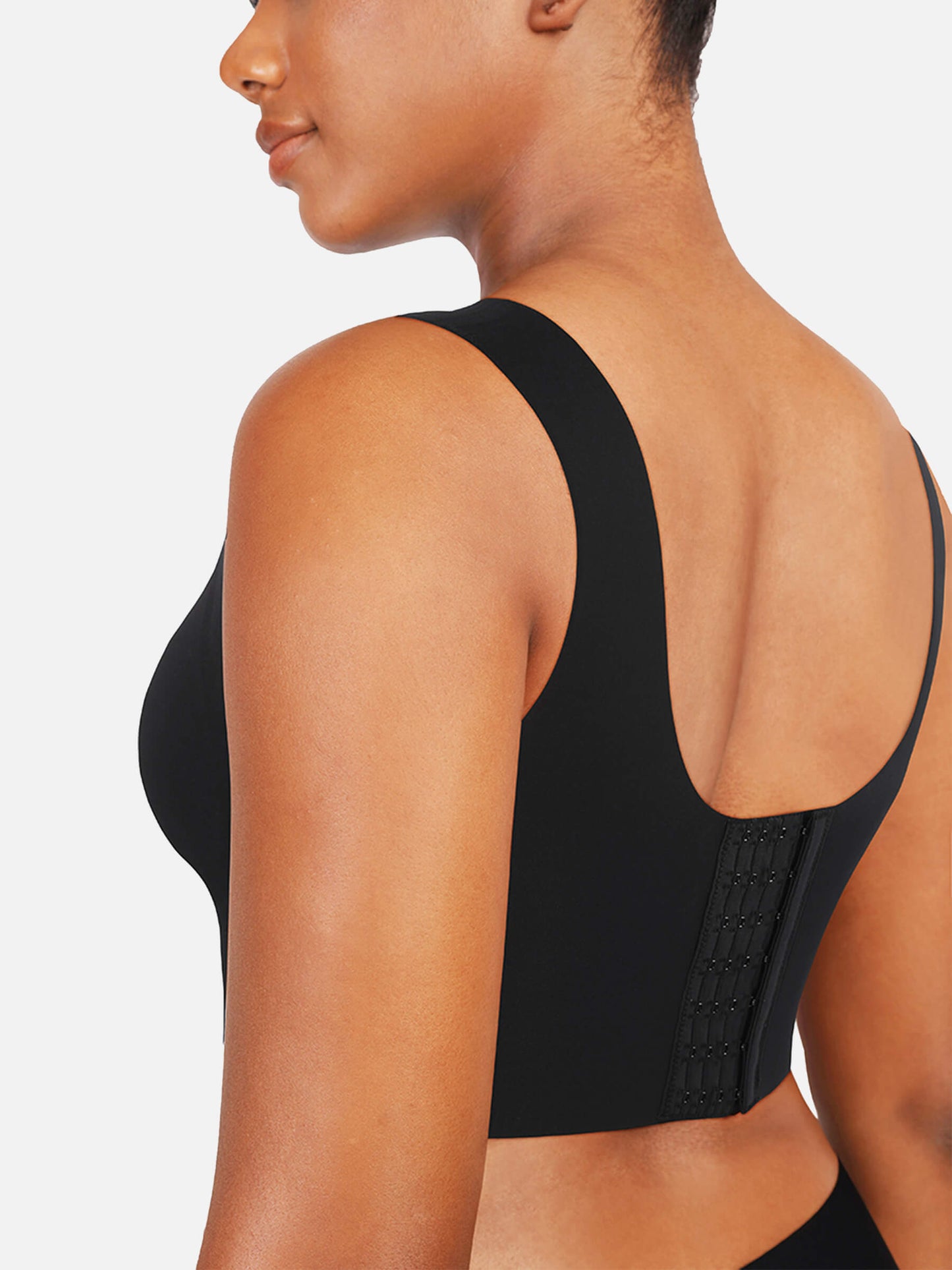 Soutien-gorge confort sans fil à col en V