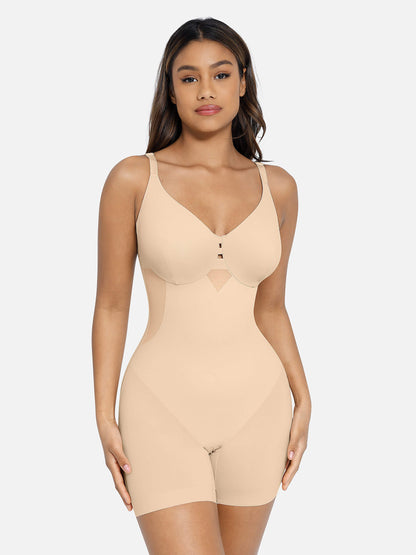 Shapewear gainant sans couture pour le contrôle des cuisses et le lifting des seins