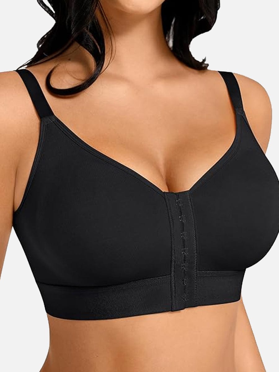 Post Surgery Full Coverage Compression Surgical Front Closure Mastectomy Bras