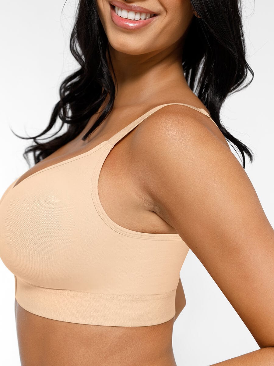 Post Surgery Full Coverage Compression Surgical Front Closure Mastectomy Bras