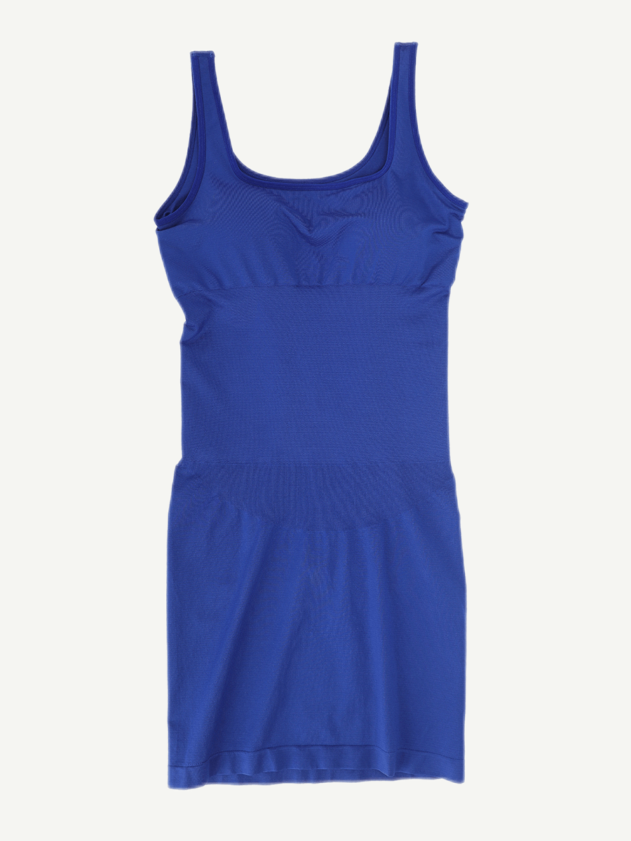 Robe moulante mini à col carré FeelinGirl pour femme avec effet gainant intégré